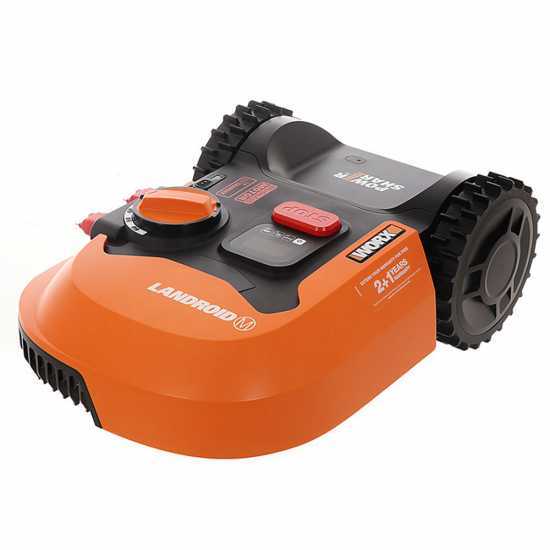 Worx Landroid M WR142E - Robot rasaerba - Con perimetro - Batteria al litio - M700