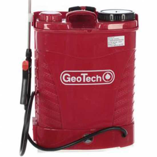 GeoTech KF-16C-26 Rosso - Pompa irroratrice spalleggiata a batteria - 16L