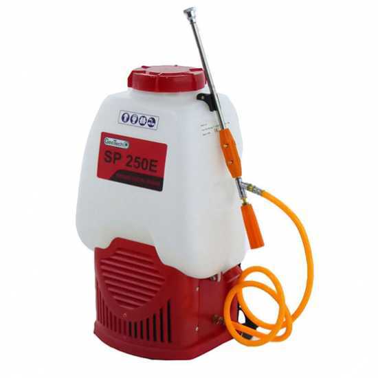 GeoTech SP 250 E - Pompa irroratrice spalleggiata a batteria - 25L