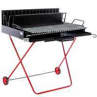 Barbecue portatile a legna e carbone 323 Maxi - Pieghevole