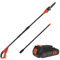 Black &amp; Decker GPC1820L20-QW - Potatore a batteria su asta 18V - batteria 2Ah