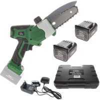 GreenBay TopSaw 5C - Potatore elettrico a batteria - Con 2 batterie da 16,8V - 2Ah